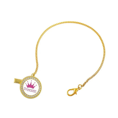 Sucette à motif de couronne pour bébé