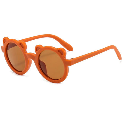 Lunette de soleil bébé ronde en forme d’ours