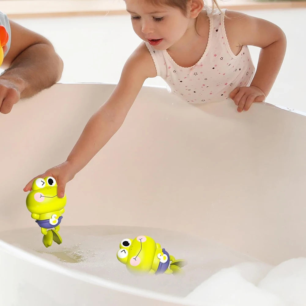 Jouet de bain en forme de grenouille pour bébé