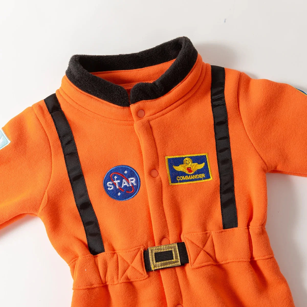 Déguisement bébé astronaute orange body