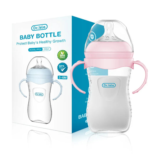Biberon 240 ml avec poignée pour bébé