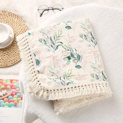 Couverture d’emmaillotage en mousseline de coton pour bébé