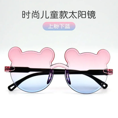 Lunettes de soleil en forme de tête d’ours pour bébé