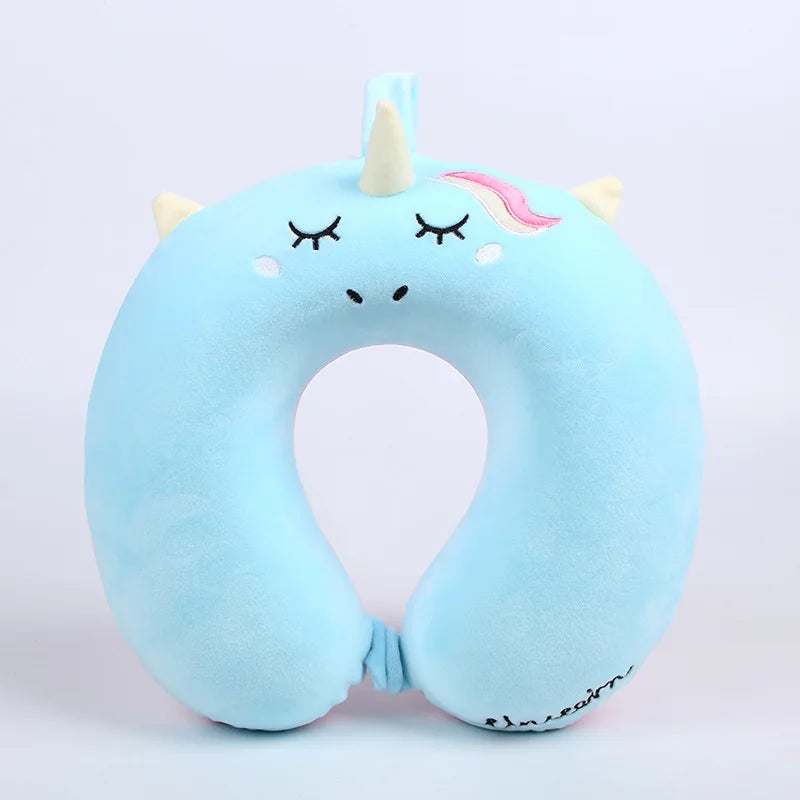 Oreiller licorne en forme de U