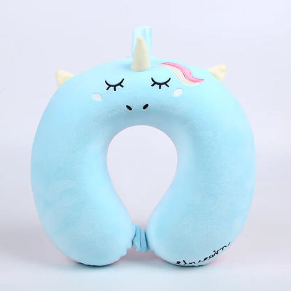 Oreiller licorne en forme de U