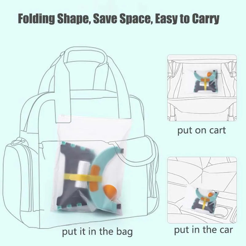 Pot d’urinoir pliable et portable pour bébé