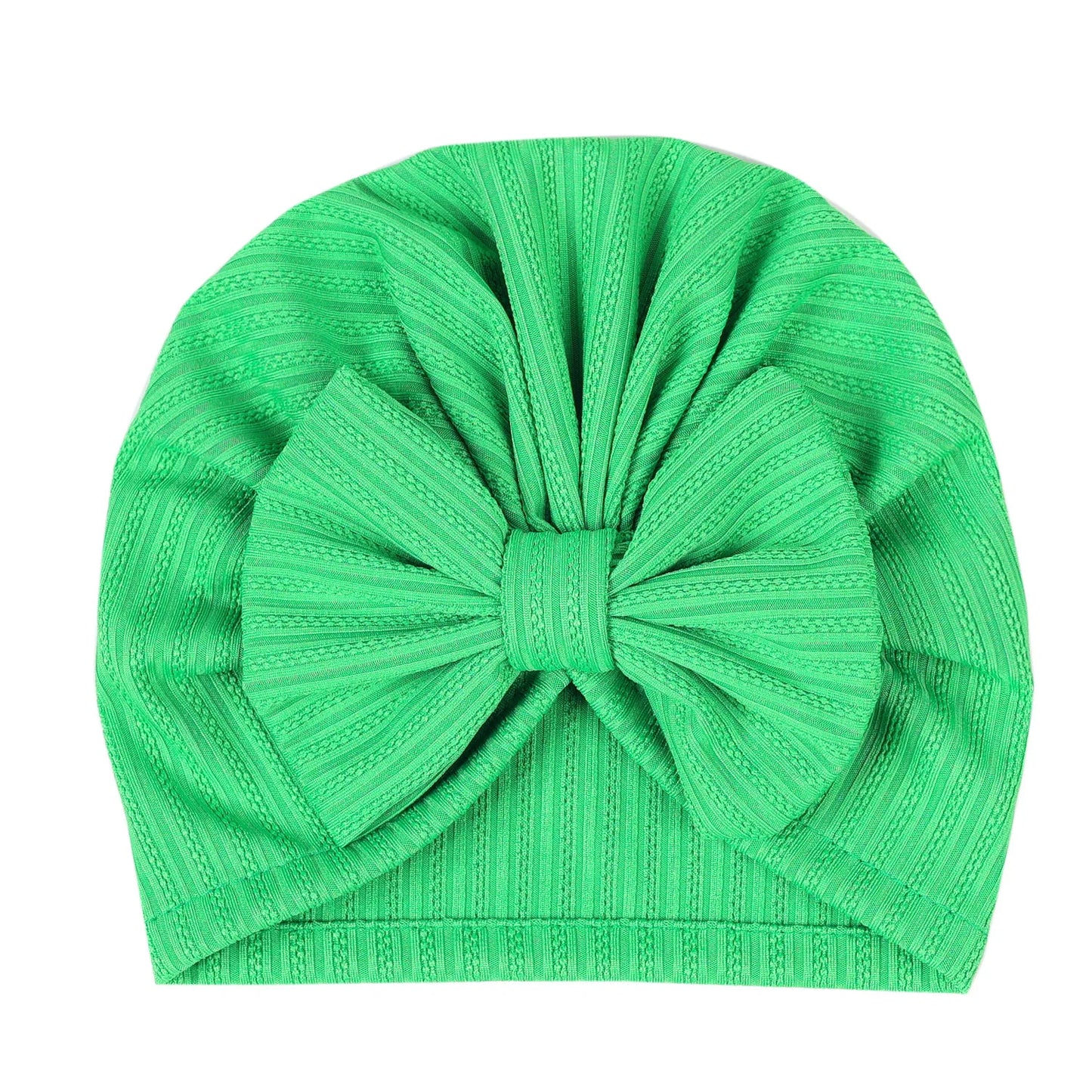 Turban en coton doux avec nœud papillon pour fille