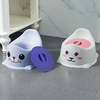 Pot bébé portable motif phoque