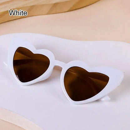 Lunettes de soleil polarisées en forme de cœur pour enfants