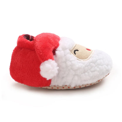 Chaussures de marche chaudes de noël pour bébés