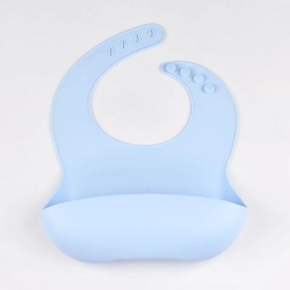 Bavoir en silicone imperméable et durable pour bébé