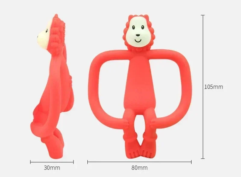 Jouet de dentition en forme de lion pour bébé
