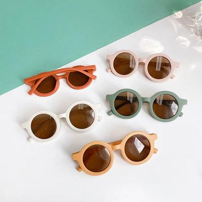 Lunettes de soleil en forme de mignon polygone pour enfants