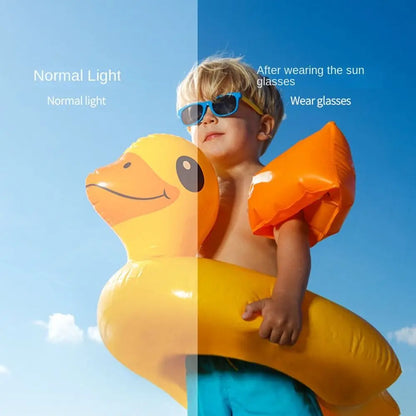 Lunette de soleils à motif de toiles d’araignées pour bébé