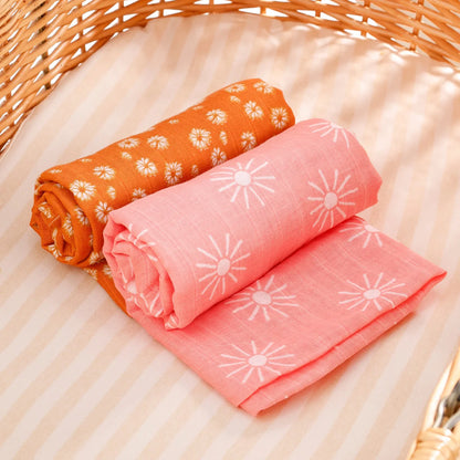 Couverture en tissu de mousseline pour bébé