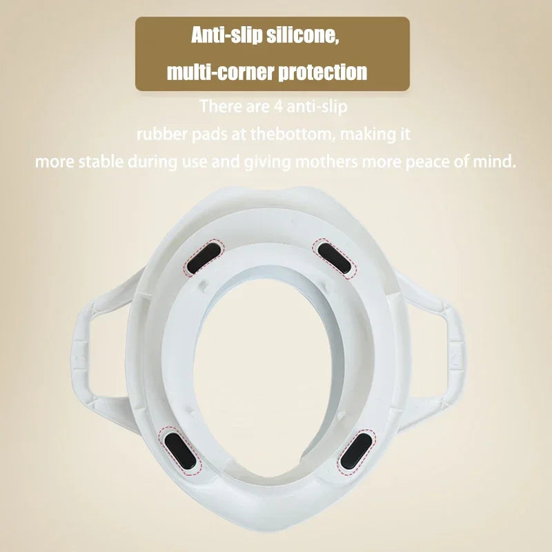 Siège de toilette souple pour enfants