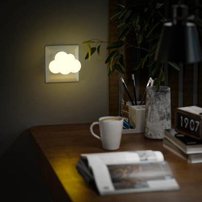 Veilleuse en forme de nuage pour chambre de bébé