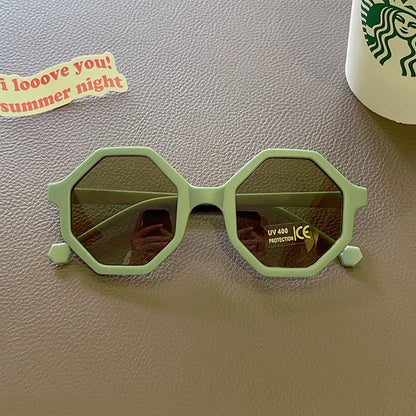 Lunettes de soleil en forme de mignon polygone pour enfants