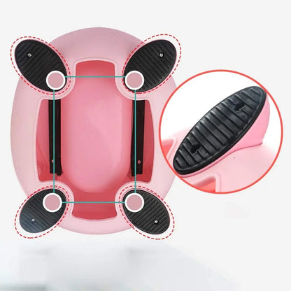Pot portable motif vache pour bébé