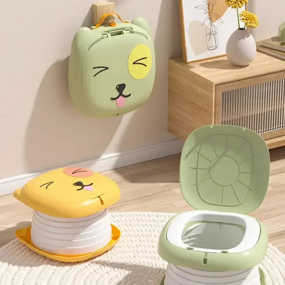 Toilettes portables pliantes pour enfants