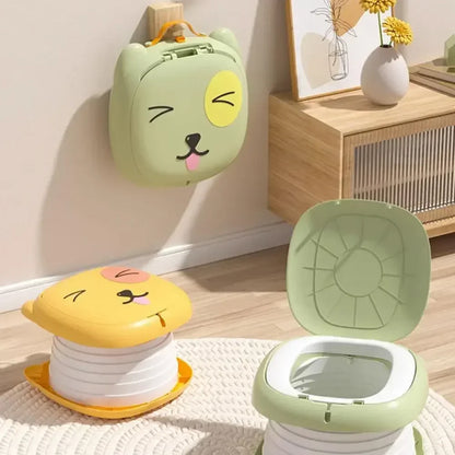 Toilettes portables pliantes pour enfants