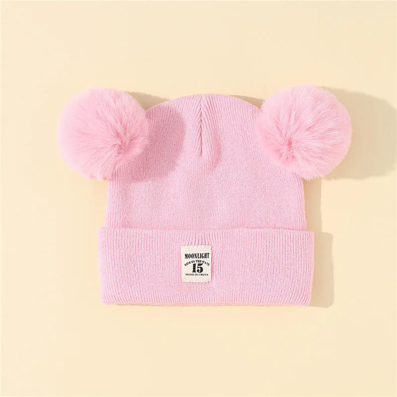Bonnet bébé avec oreilles d'ours