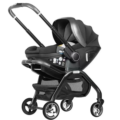 Poussette bébé 3 en 1, siège auto pour enfants, poussette pour nouveau-né, portable, légère