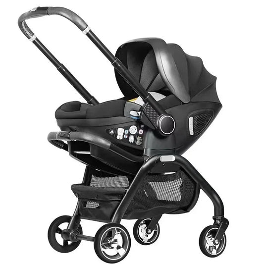 Poussette bébé 3 en 1, siège auto pour enfants, poussette pour nouveau-né, portable, légère