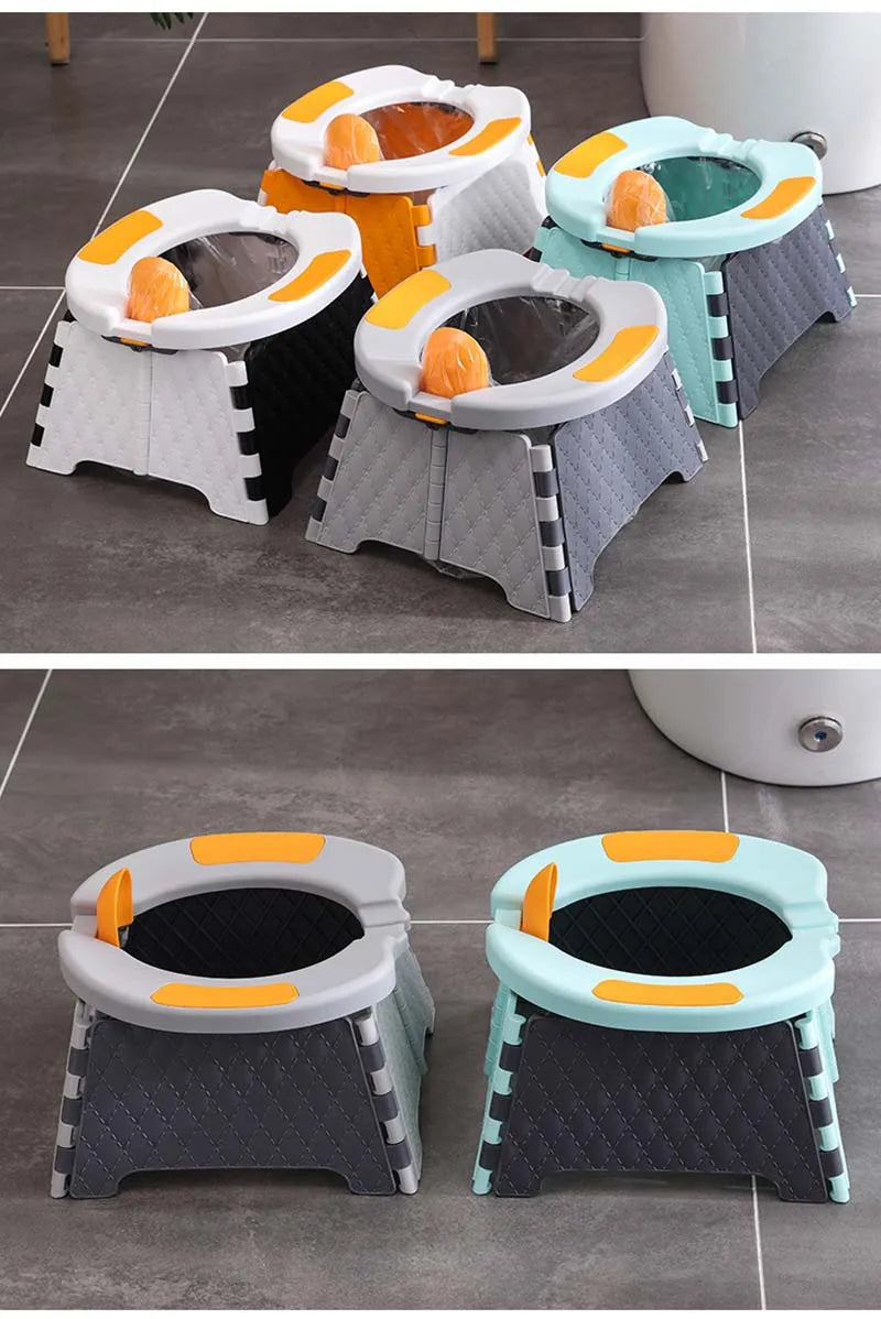 Pot d’urinoir pliable et portable pour bébé