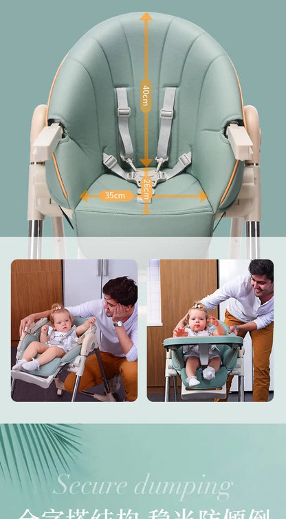 Chaises à manger pliantes pour bébés
