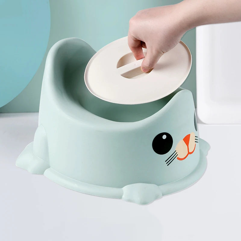 Pot bébé portable motif phoque