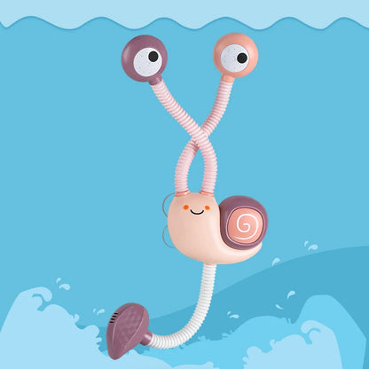 Jouet de bain pour bébé en forme d’escargot
