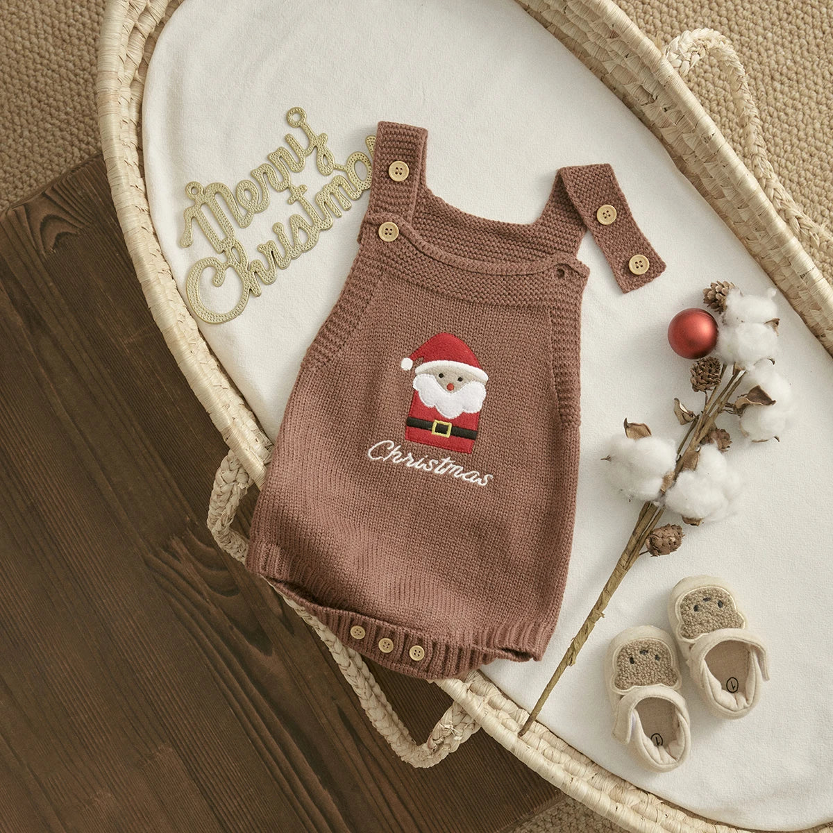 Barboteuse en tricot pour bébé garçon et fille