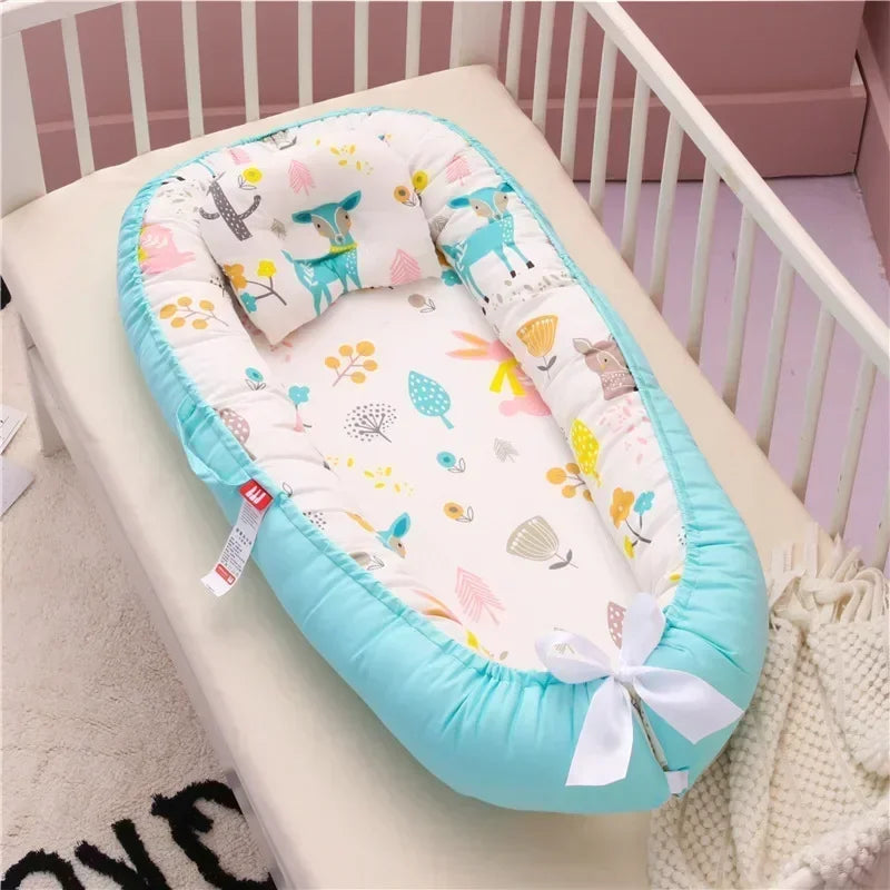 Lit réducteur avec Oreiller pour Bébé et Nouveau-né