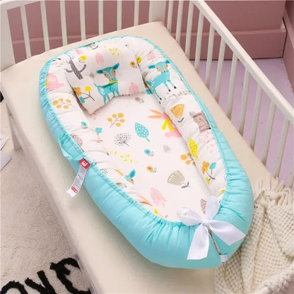 Lit réducteur avec Oreiller pour Bébé et Nouveau-né