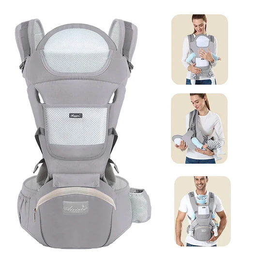 Porte bébé ventral ergonomique
