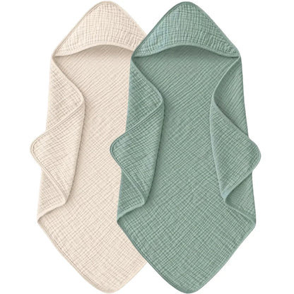 Serviette de bain en mousseline pour enfants