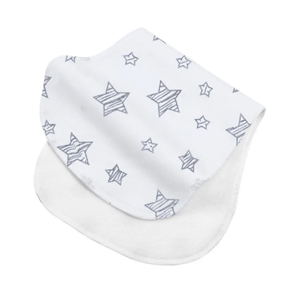 Bavoir bio pour rôt de bébé