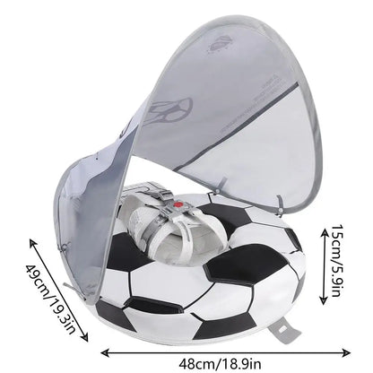 Bouée pour bébé avec motif de ballon de football