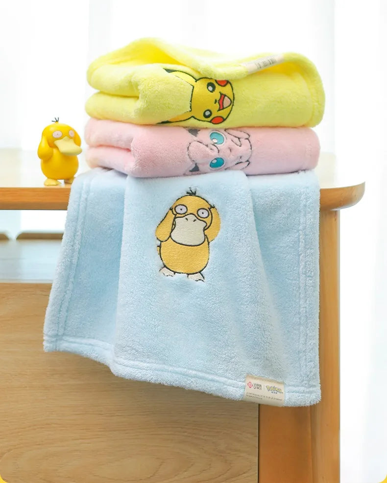 Serviette de bain Pokémon douce pour bébé