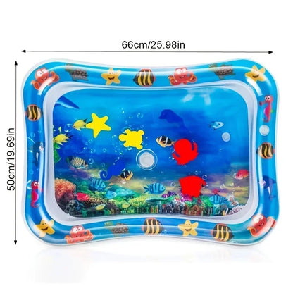 Jouet gonflable bébé tapis de jeu aquatique sirènes