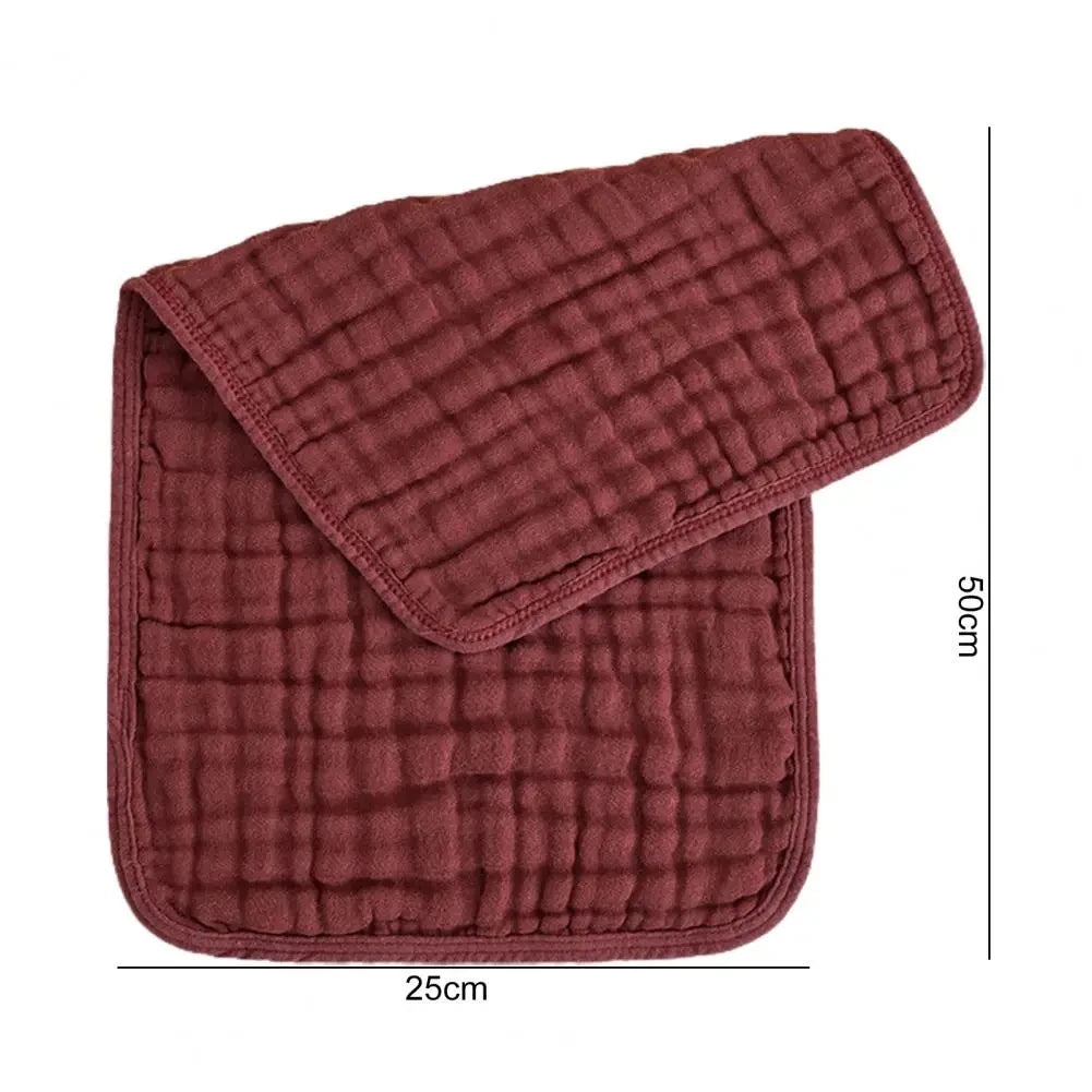 Bavoir bio pour rôt de bébé