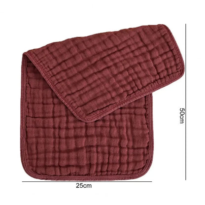 Bavoir bio pour rôt de bébé
