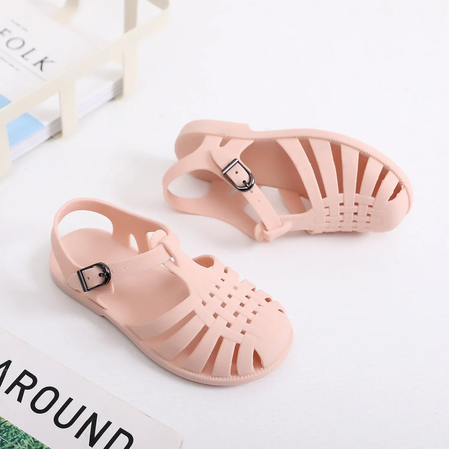 Sandales d’été en plastique pour bébé