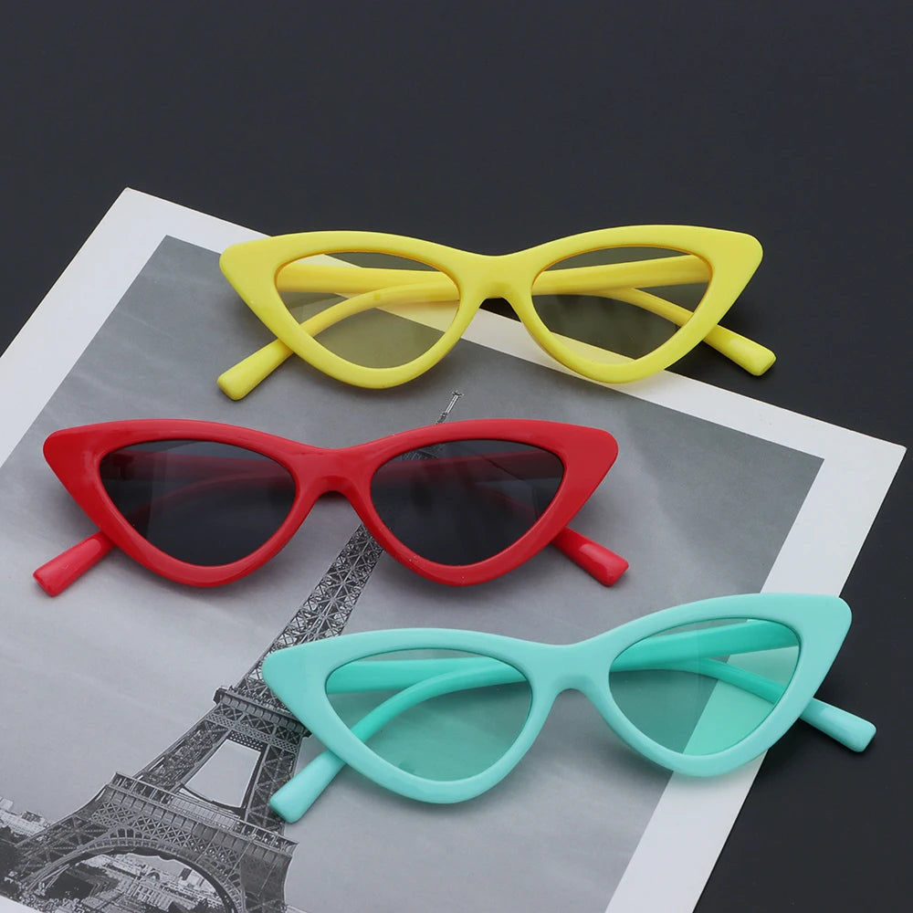 Lunettes de soleil en forme d’œil de chat