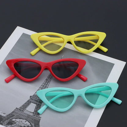 Lunettes de soleil en forme d’œil de chat