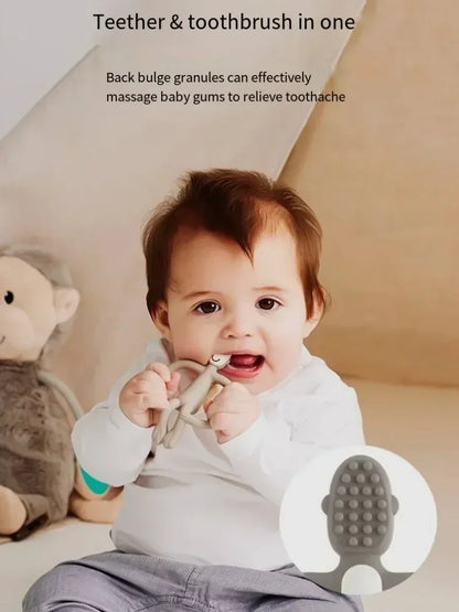 Jouet de dentition en forme de lion pour bébé