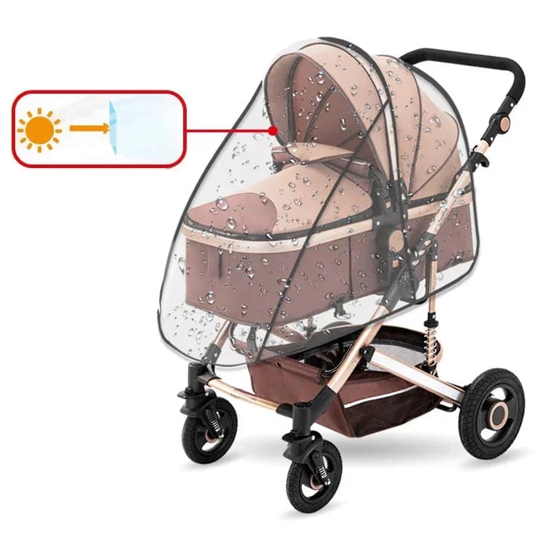 Housse de poussette imperméable pour bébé