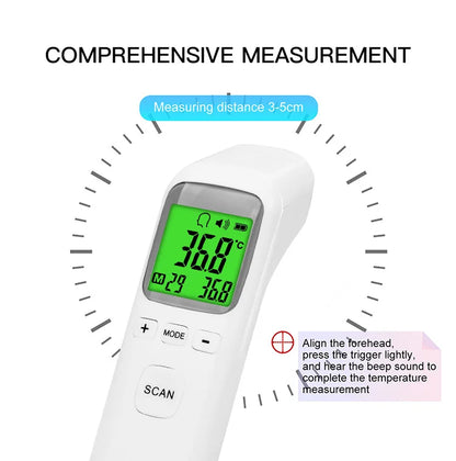 Thermomètre frontal à infrarouge pour bébé