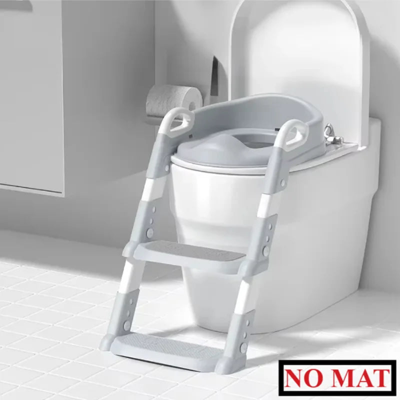 Chaise de toilettes avec escalier pour enfants